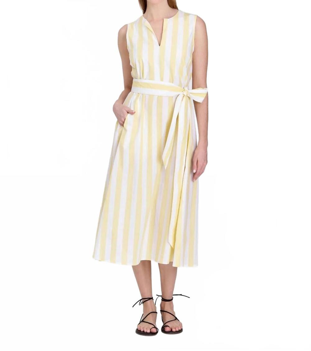NEW LIVRO annie dress in club stripe